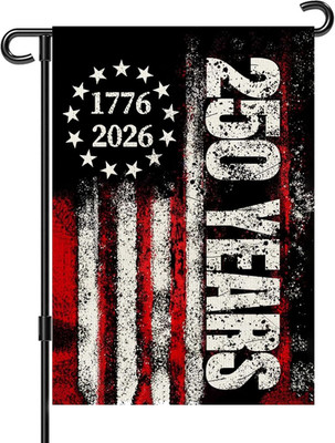 250 Anniversary Usa Garden Flags for Outside,250 Anniversary USA Flag 1776-2026
