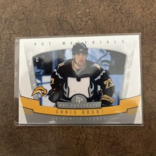 2006-07 Fleer Hot Prospects Hot Materials Jersey #HM-CD Chris Drury Sabres 