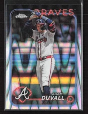 2024 Topps Chrome Update #USC165 Adam Duvall RayWave Refractors Braves (C)