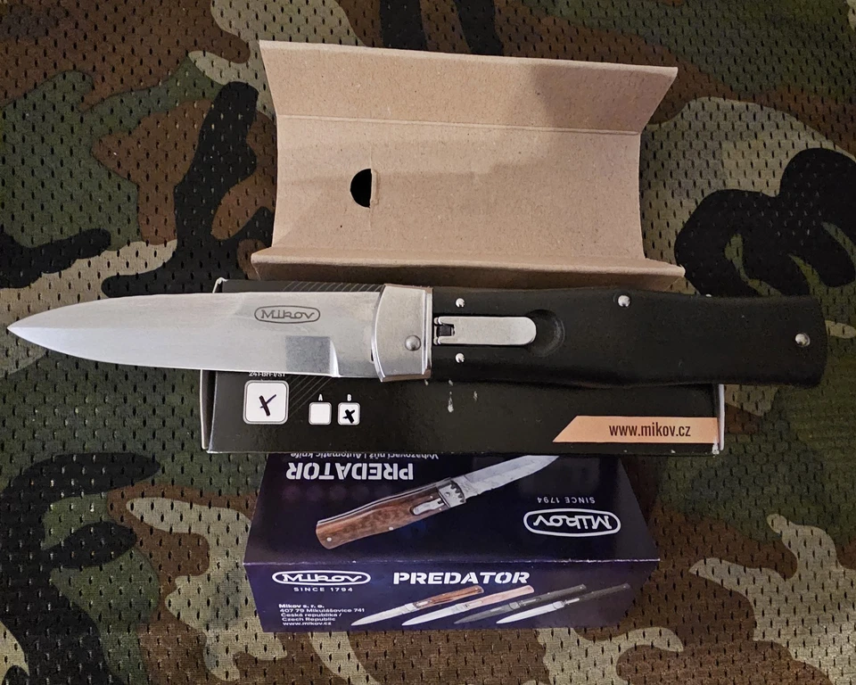 Mikov PREDATOR Messer,,Nagelneu  mit Originale Verpackung,,MADE IN TSCHECHIEN - Bild 1 von 4