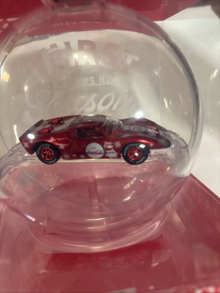 2025 M2 Machines Christmas Ornament Coca-Cola Ford GT - Image 2 of 4