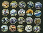 Cicil War Colorized Half Dollars Lot of 40