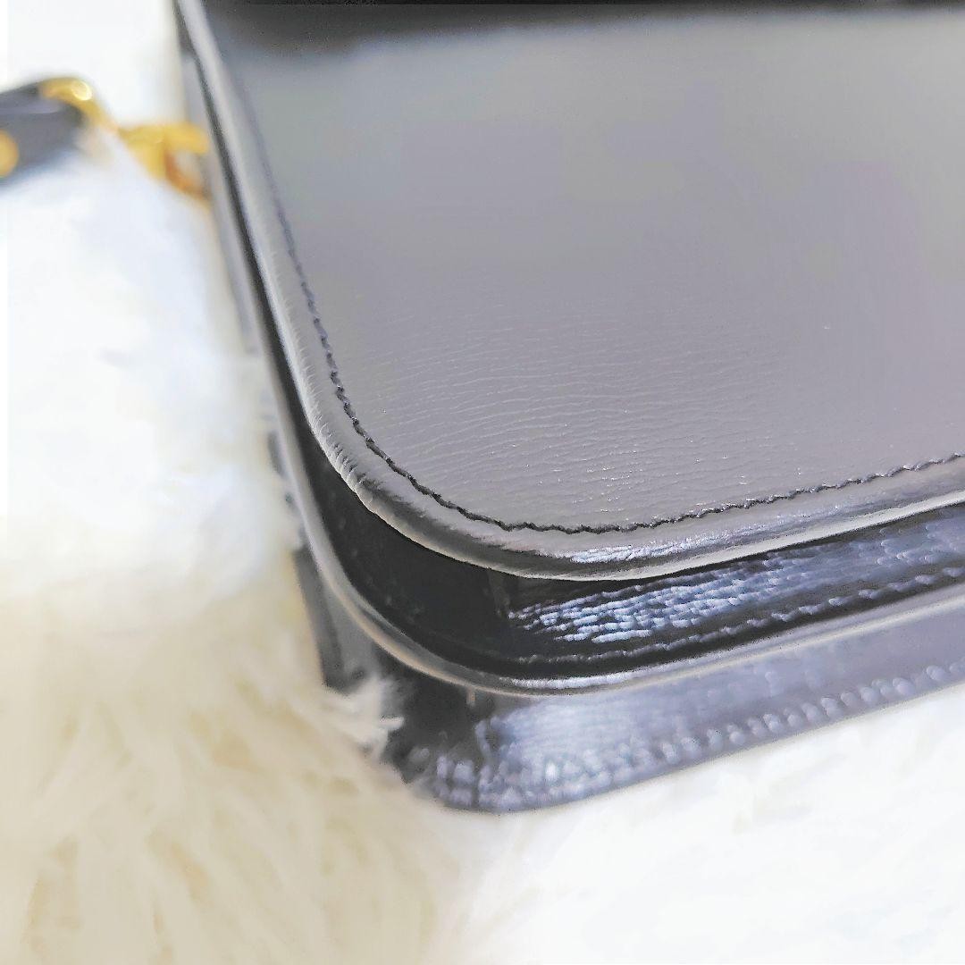 GIVENCHY clutch bag in plain black leather thumbnail 7
