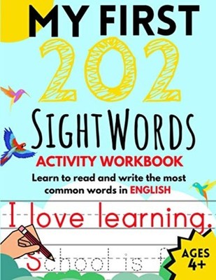 My First 202 Sight Words Activity Workbook Top 202 Engl -  NEW Eko Languages 202