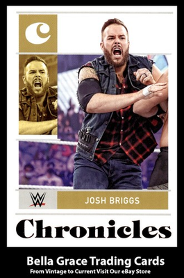 #ad 2022 Panini Chronicles WWE Josh Briggs #4 NXT 2.0 Bronze $1.99