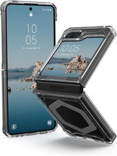 Samsung Galaxy Z Flip5 5G Urban Armor Gear Ice Silver Case Drop Protection Cover