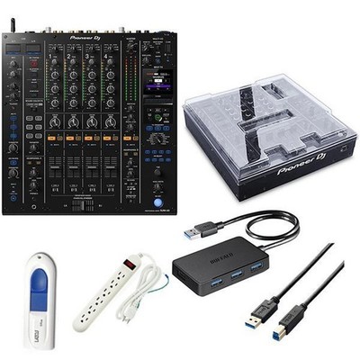 Pioneer DJ DJM-A9 Mixer Decksaver USB Hub Flash Drive OA Tap Set New