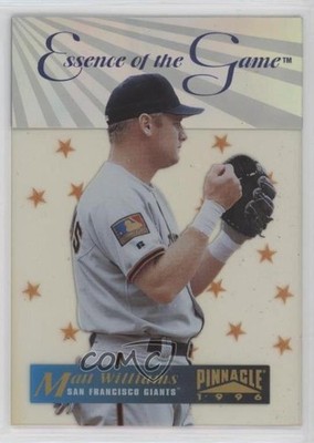 1996 Pinnacle Essence of the Game Matt Williams #4 14mw