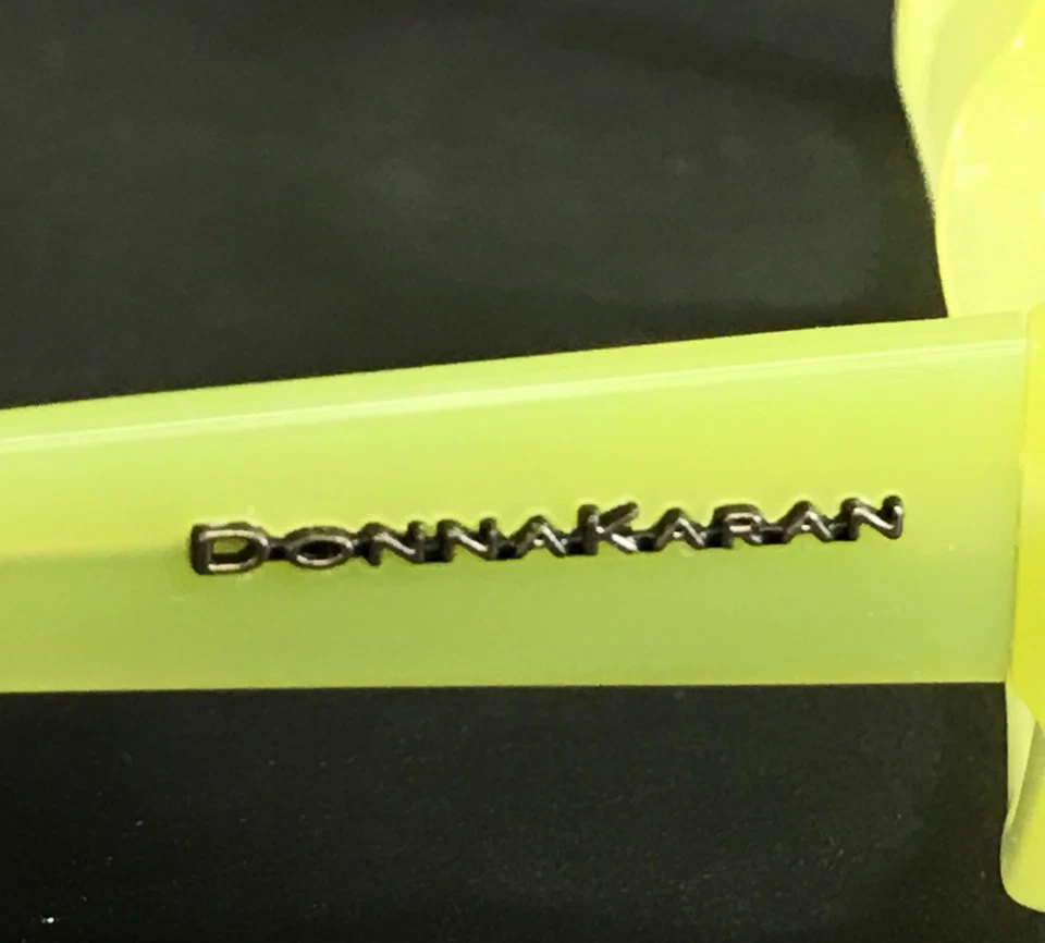 Donna Karan 眼镜框 DK1513 3132 霓虹绿色矩形 51-15-135 — 第 4/4 张图片