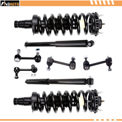 Front Strut Rear Shocks Sway Link For Isuzu Ascender Saab 9-7X 2004-2008