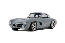 S-Klub Mercedes 300 SL Gullwing 2019, grau, 1:18, GT-SPIRIT, GT418, OVP