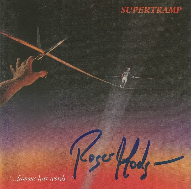 Famous Last Words... * by Supertramp (CD, 2002) Original Autographed