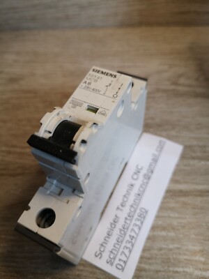 Siemens  5SY41 MCB A6  IEC/EN 60898  Leistungsschalter NEU