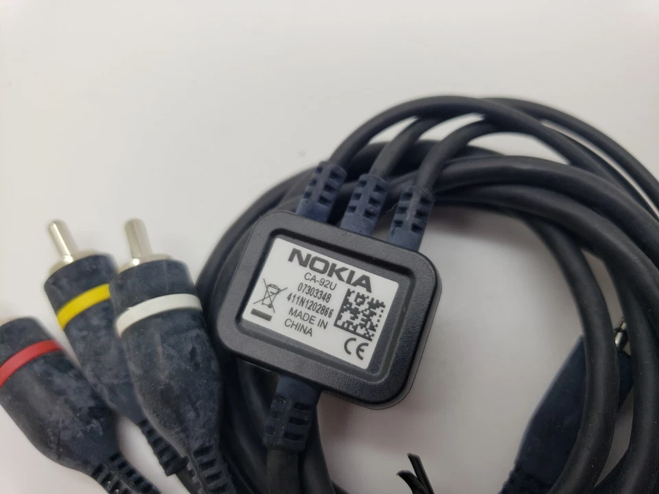 Nuovo NOKIA CA-92U CONNETTIVITÀ TV CAVO NERO 3UKPOST - Immagine 3 di 4