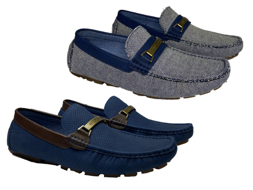 Tommy Hilfiger Aaron Men Loafers - Blue 