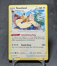 Carta Pokemon TCG Stoutland Regolare Rara Coloress 2021 CIELI IN EVOLUZIONE 135/203