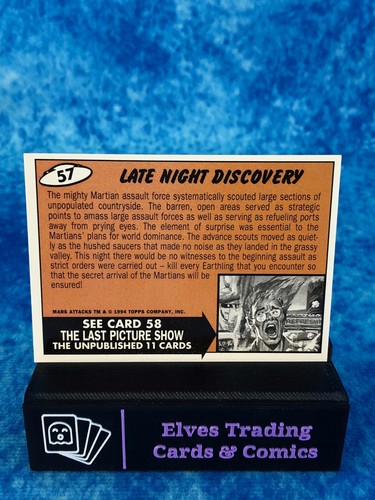 Mars Attacks Archives SINGLE Non-Sport Trading card by Topps 1994 - Picture 100 of 178