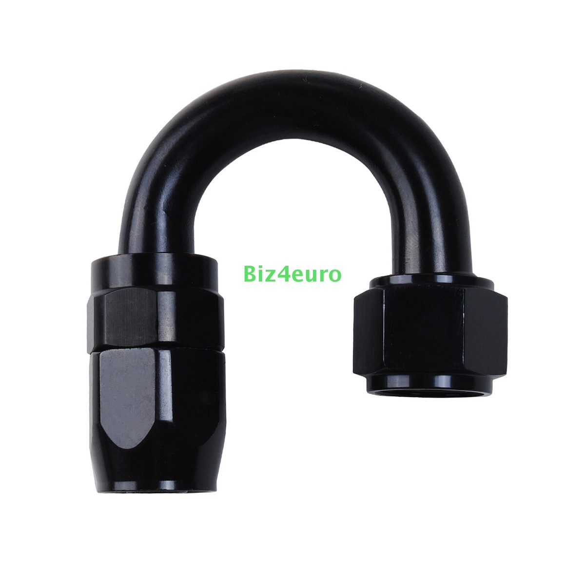 AN10 Push On Fitting Gerade Dash10 Schwarz Schlauchanschluss Schraubverbinder - TBW AUTOMOTIVE