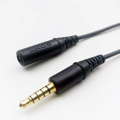 For Sony 3.5mm Headphone Original Extension Cable EX1000 EXK N3AP Z5 0.75m - Picture 2 of 6