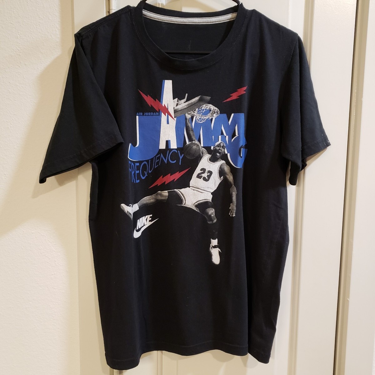 JORDAN 00s ゲームシャツ　水色　ストリート　HIPHOP JORDAN BRAND AS M J MCR GX TEE CELESTINE BLUE/ORANGE 22SU-S