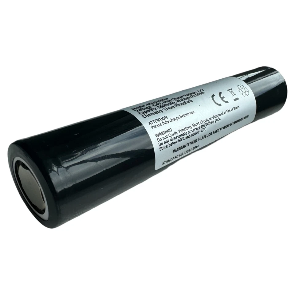 MAG-LITE Upgraded replacement battery for LED Maglite ML150LR ML150LRX 6.4V LFP torches