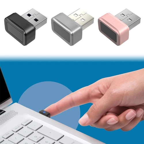 USB Fingerprint Key Reader FIDO U2F Security Key Device Login - Windows Hello^``
