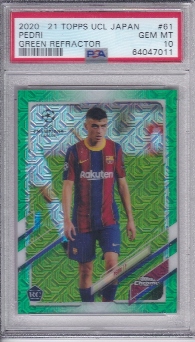 PSA10 TOPPS UEFA CHANPIONS LEAGUE JAPAN EDITION #61 GREEN PSA10 TOPPS UEFA CHANPIONS LEAGUE JAPAN EDITION #61 GREEN
