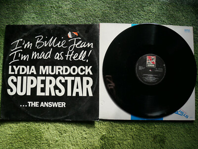 LYDIA MURDOCK -   SUPERSTAR Billie Jean, the Answer 12'' Vinyl Maxi Single *
