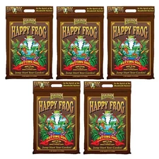 FoxFarm Happy Frog Potting Soil, 12qt (Pack of 5)