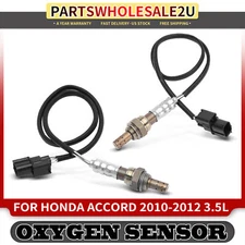 2x Downstream Front & Rear O2 Oxygen Sensor for Honda Accord 2010-2012 V6 3.5L