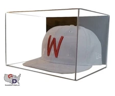 UV Protecting Acrylic wall mount hat display case by GameDay Display
