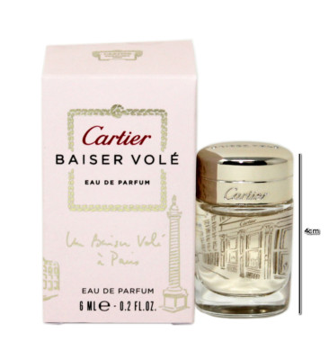 CARTIER BAISER VOLE EAU DE PARFUM SPLASH 6 ML/0.2 FL.OZ. MINIATURE  3432240031815 | eBay