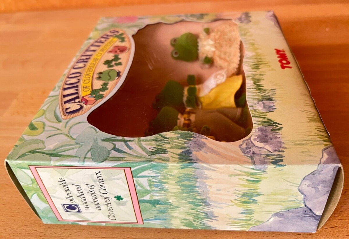 Calico Critters Sylvanian Families Frog Family Bullrush TOMY Calico Critters Sylvanian Families Frog Family Bullrush TOMY