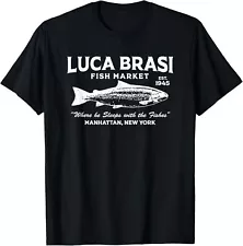 Luca Brasi Fish Market EST 1945 Fishing T-Shirt