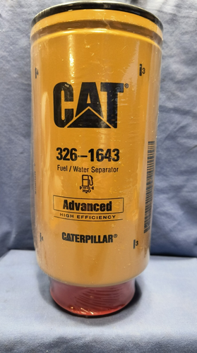 CAT 326-1643 OEM Caterpillar Fuel Water Separator NOS Sealed Filter