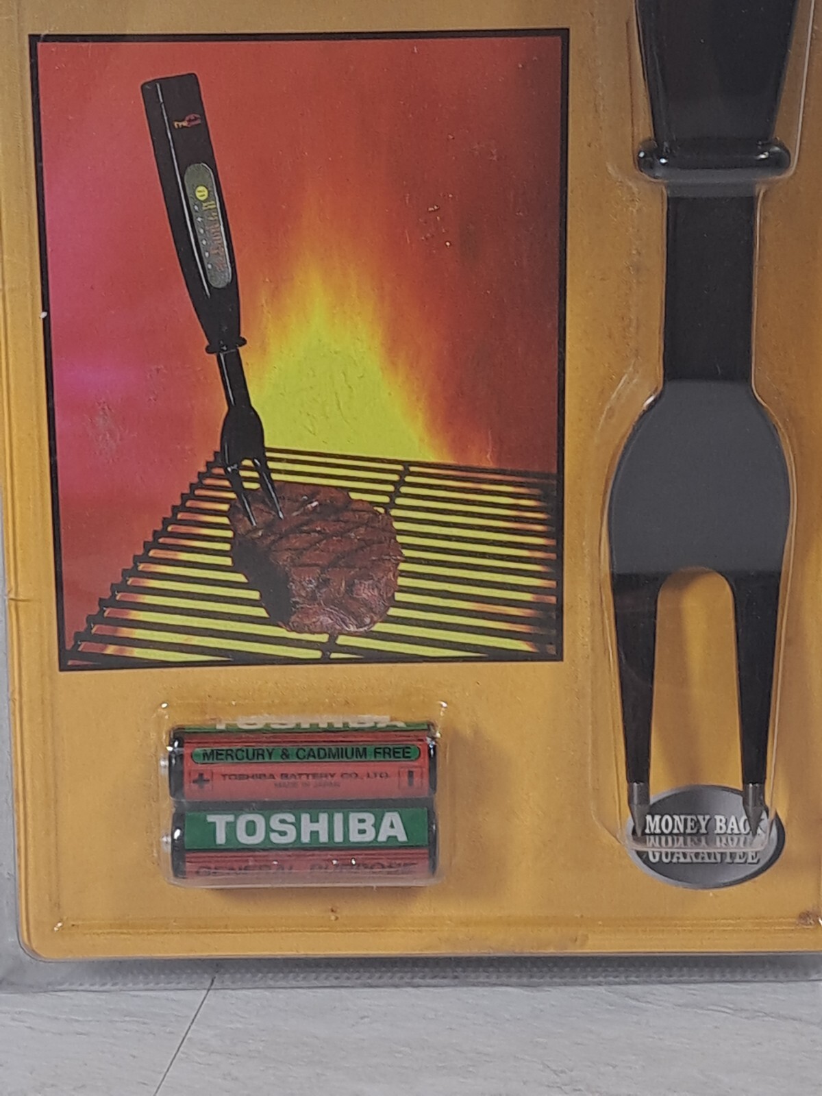 TruCook Thermo Fork Instant Read Meat Thermometer BBQ Temp Checker As Seen On TV