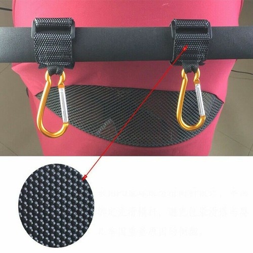 3 Pièces Bébé Poussette Clip Métal Buggy Crochet Voiture Moto - Photo 7/19