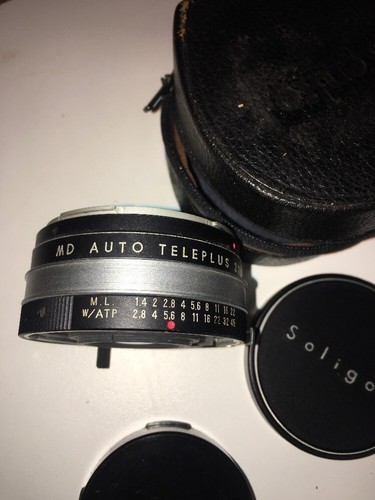 Kenko Md Auto Teleplus 2X Lens w/caps for Minolta MD mount camera lens, Japan, - 第 4/10 張圖片