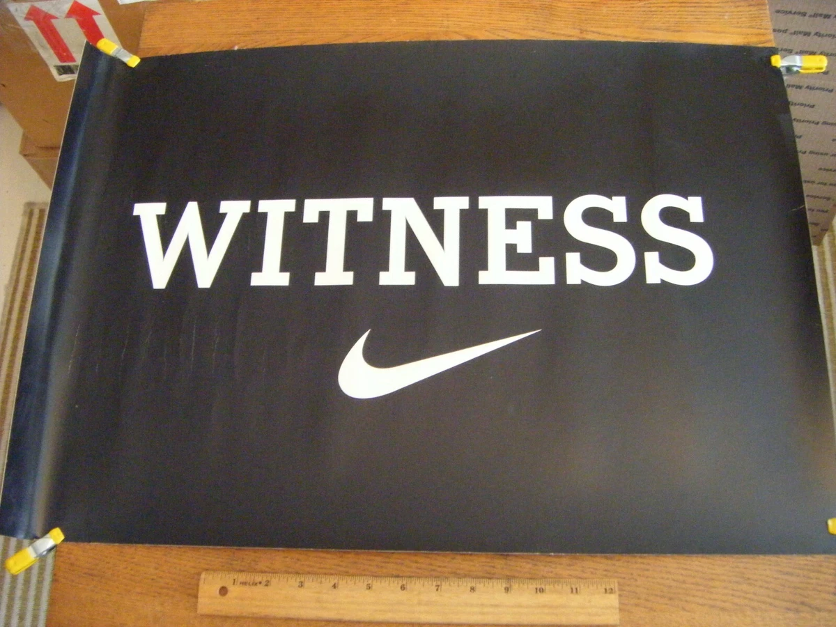 Lebron witness shop poster