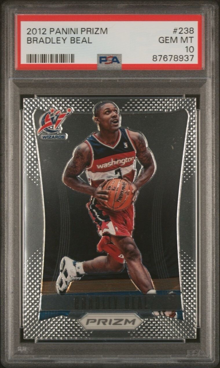 2012-13 Panini Prizm Bradley Beal Rookie RC #238 NBA Basketball PSA 10 Gem Mint