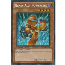 Genex Ally Powercell - HA04-EN002 - Secret Rare - 1st Edition - YuGiOh