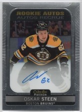 2021-22 OPC Platinum Oskar Steen #R-OS Bruins Rookie Auto