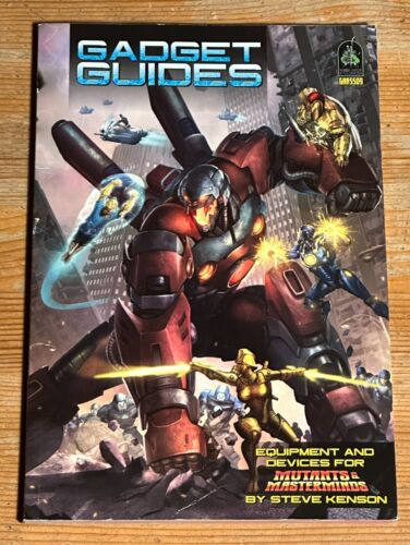 Gadget Guides for Mutant & Masterminds Third Edition, Full color, Softcover, VG+