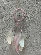 Girls Dream Catcher, girly pretty Dreamcatcher, pastels or lilac pink