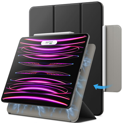 JETech Magnetic Case for iPad Pro 12.9 Inch 2022/2021/2020/2018
