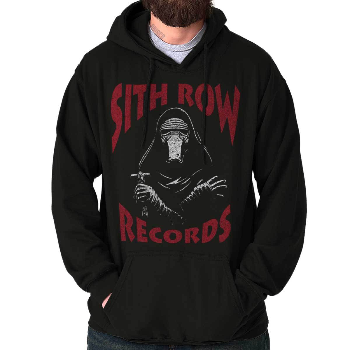FILA Felpa con cappuccio divertente Space Movie Music Sith Row Records uomo donna
