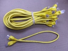 Lot of 20 Cat 6 Patch Cable 24AWGX4P E164469-F3 60332-1-2 11801 550MHZ