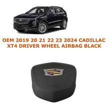 2019 2020 2021 2022 2023 2024 Cadillac XT4 driver wheel airbag BLACK