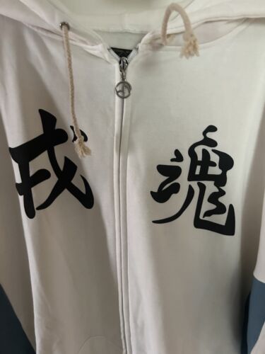Sudadera con Capucha Evisu 3XL De Colección De Gran Tamaño Nueva Stock Antiguo Azul Tigre Marca Japonesa - Imagen 2 de 9
