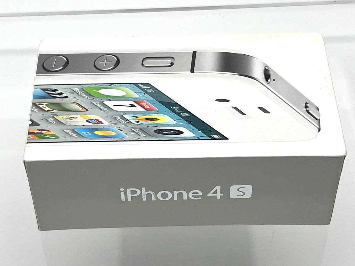 iPhone 4 Box Only With Paperwork Original Apple iPhone 4